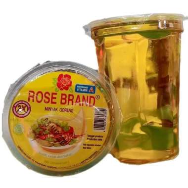 Minyak Goreng Rose Brand Gelas 220ML Free Kardus atau Buble wrap MINYAK GORENG