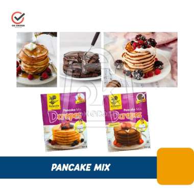 Tepung Pancake Zeelandia D'Crepes Tepung Kue Pancake Mix Instan All Varian (1 pcs) Choco 220gr