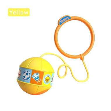 Mainan Seru Untuk Anak Hula Hoop Kaki/Mainan Hulahop Yoyo Kaki Led Kuning