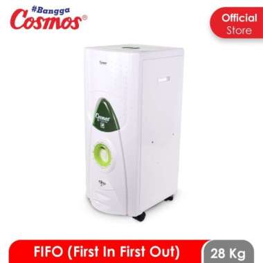 Tempat Beras Cosmos Sarana Penyimpan Beras 28-Fifo - Rice Box 28 Kg