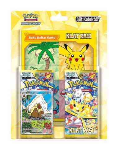 Pokemon Kilat Rasi Set Kolektor TCG Indonesia SV8S