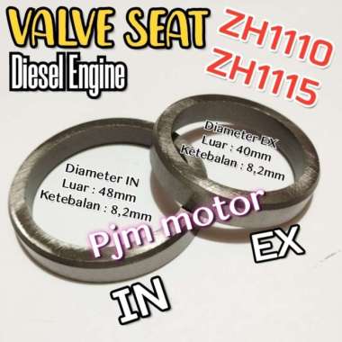 Valve Seat Seting Siting Klep Mesin JiangDong Zh1115 23pk