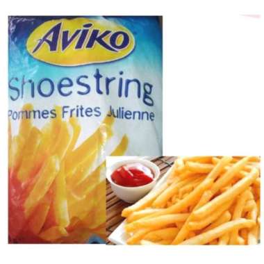 Kentang Aviko Shoestring 1kg - Frozen Potaton - Kentang Goreng