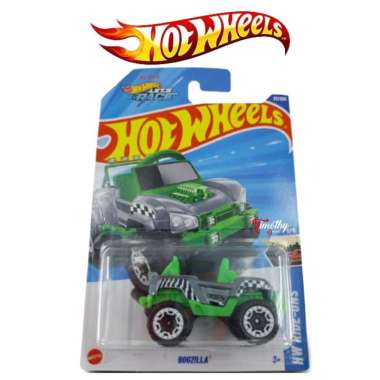 Hot Wheels Lets Race Bogzilla Hijau Abu HW Ride Ons