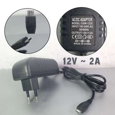 Adaptor Daya Micro USB Power Supply 12V 2A - CGW-1220
