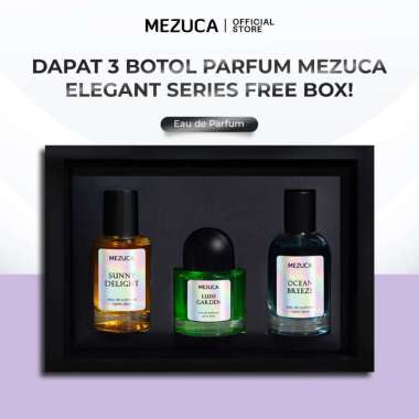 Dapat 3 pcs Parfum Mezuca 30mL Elegant Series Gratis Box EDP Parfume BPOM Perfume Wangi Tahan Lama U