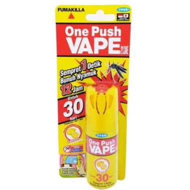 One Push Vape Pembasmi Nyamuk 10ml - Purple Orchid Lemon