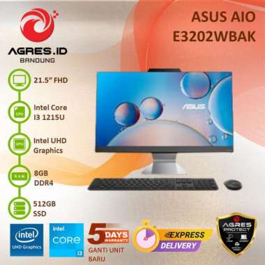 Asus AIO E3202WBAK I3 1215U 8Gb 512Gb 21.5"FHD - BA385W