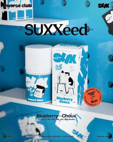 TIGAC X INVERSE SUX BLUEBERRY CHOUX