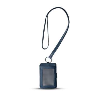 EVERNEXT - LANYARD KARTU ID CARD HOLDER NAME TAG KANTOR TAS KALUNG DOMPET KARTU GANTUNG OSCAR NAVY
