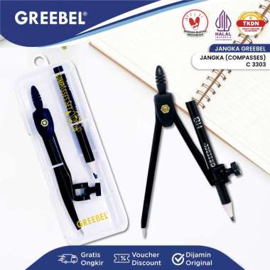 YDS 365 Greebel Jangka Set | Jangka Besi | Jangka Plus Pensil | Greebel Jangka C 3303