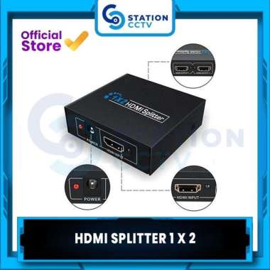 Hdmi Splitter 1x2 Port / HDMI Splitter 2port