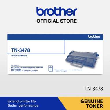 Toner Brother Toner Black TN-3478 / TN3478 - Original Produk