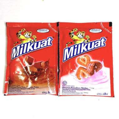 Milkuat Bantal 50ml || Susu Milkuat Bantal 50ml Stroberi