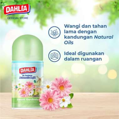 DAHLIA MATIC 225ML SEMPROT PENGHARUM RUANGAN SWEET GARDENIA