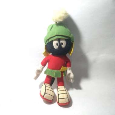Boneka Marvin Martian Alien Space Vintage Classic Rare Doll Jadul Toy