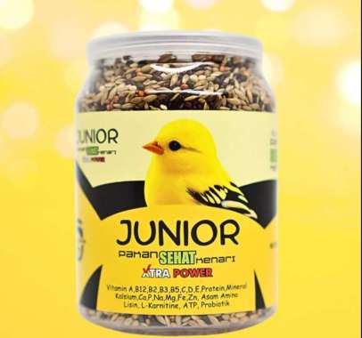 JUNIOR Pakan Sehat Kenari untuk Paud Cepat Gacor
