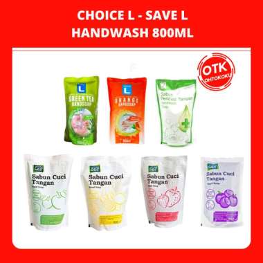 CHOICE L SAVE L LIQUID HAND SOAP SABUN CUCI TANGAN 800ML anggur