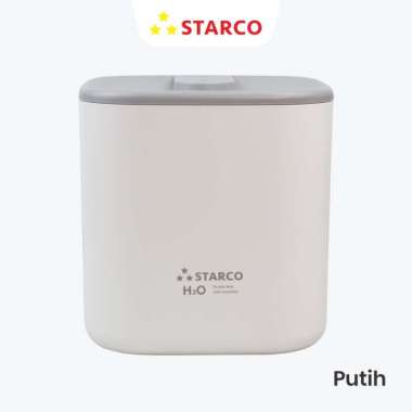 Starco 3L Air Humidifier LED Lamp Pelembab Udara Pelembab Ruangan [ Gray / White ] White