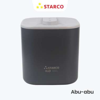 Starco 3L Air Humidifier LED Lamp Pelembab Udara Pelembab Ruangan [ Gray / White ] Gray