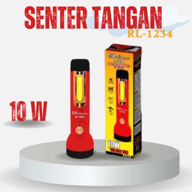 SENTER TANGAN COB EMERGENCY 10 WATT ROLINSON RL-1234 SENTER LED 10 W EMERGENCY