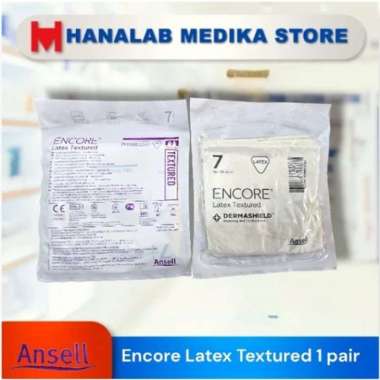 ENCORE TEXTURED Sarung Tangan Latex Sterile 1pasang No 6