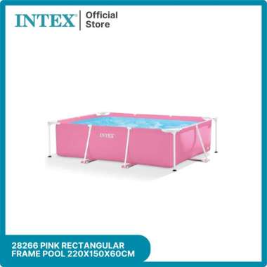 Kolam Renang Intex Swiming Pool Soft Pink 220X150X60CM 28266 Kolam Renang 2 Meter