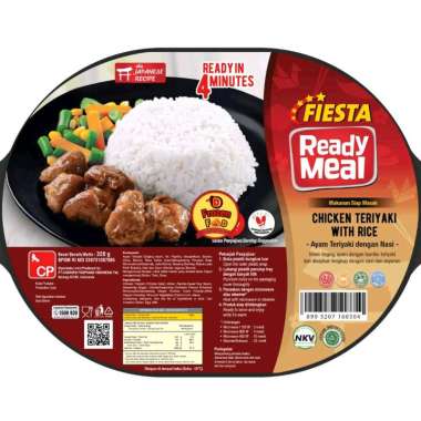 Fiesta Ready to Meal Chicken Teriyaki with Rice | ayam teriyaki | nasi dan lauk