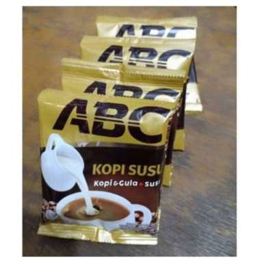 Kopi ABC Susu / Kopi + Gula + Susu (10 Bungkus / 1renceng)