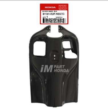 81141-K2F-N80ZG Cover Inner Kontak Dashboard Honda Scoopy eSP K2F 2021-2024 HItam Glossy Keyless Rem