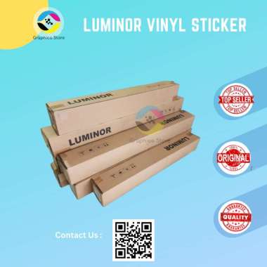 Sticker Vinyl Roll LUMINOR Vinyl Roll | Sticker Branding | Sticker Ecosolvent China 1.52 X 50 M 120 