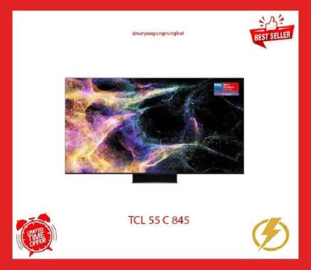 DIGITAL QLED TV TCL 55 INCH GOOGLE TV - 55 C 845
