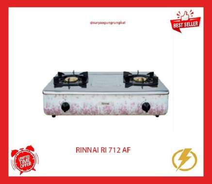 KOMPOR DUA TUNGKU RINNAI - RI 712AF