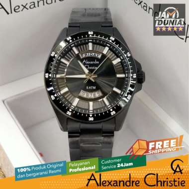 JAM ALEXANDRE CHRISTIE PRIA 6678 M5 AC 6678 JAM TANGAN ALEXANDRE CHRISTIE PRIA ORIGINAL CT ST JAM TA