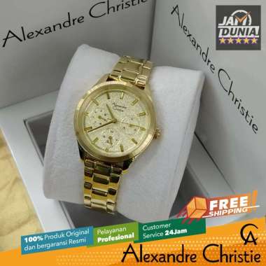 JAM ALEXANDRE CHRISTIE WANITA 2A93 L12 AC 2A93 JAM TANGAN ALEXANDRE CHRISTIE WANITA ORIGINAL CT ST J