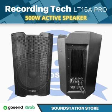 RECORDING TECH LT15A PRO, 15 INCH H CLASS AMPLIFER - SPEAKER AKTIF 15" 1pcs