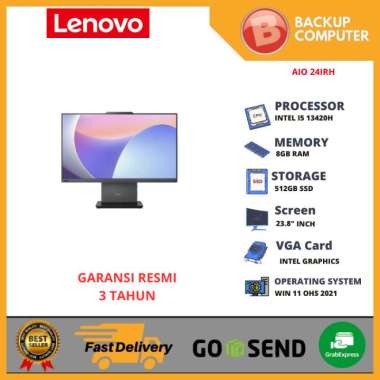LENOVO IDEACENTRE AIO 24IRH9 E0ID / DYID I5 13420H 8GB RAM CLOUD GREY