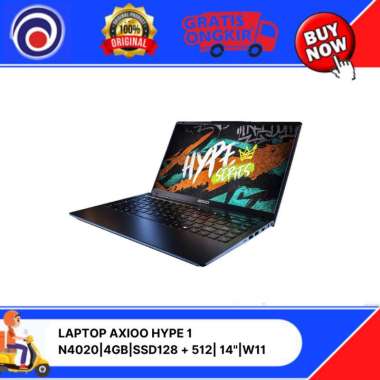 LAPTOP AXIOO HYPE 1 N4020|4GB|SSD128 + 512| 14"|W11