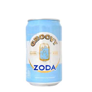 GROOVY SODA WATER CAN 330ML