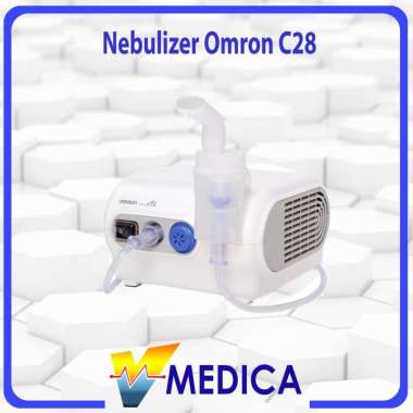 Nebulizer Omron type NE C28/Nebulizer Omron NE C-28 / Alat Bantu Pernafasan Alat Uap / Alat Sesak Om