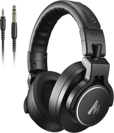 MAONO MH700 Wired Professional Monitor Studio Headphone - Maono MH-700 BLACK