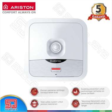 Ariston Andris 2 AN2 B 10 liter 150W Low Watt Rendah Water Heater