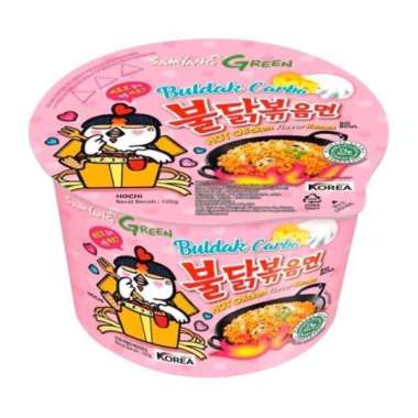 Promo Harga Samyang Hot Chicken Ramen Carbonara 105 gr - Blibli