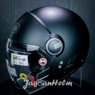NOLAN HELM N21 #10 VISOR CLASSIC | FLAT BLACK | HALF FACE M