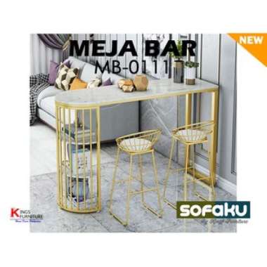 𝐒𝐎𝐅𝐀𝐊𝐔 : MEJA BAR MB-0111 Meja Dapur/Meja Kafe/Meja Restoran/Meja Salon Hias Meja Kerja Belajar Meja