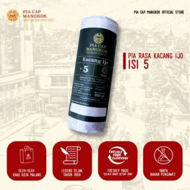 Pia Cap Mangkok Isi 5 - KACANG HIJAU TANGKWEE