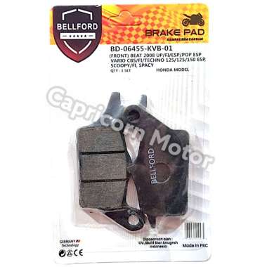 DISPAD KAMPAS REM DEPAN VARIO CBS TECHNO 110 125 150 ESP BEAT FI POP ESP SCOOPY FI SPACY DISC PAD BE