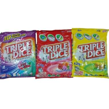 Triple Dice Detergent 4.2kg Floral Fantasy
