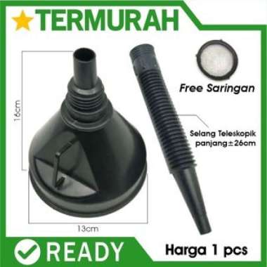 Corong model BELALAi Minyak Bensin Mobil Motor ganti Oli air radiator