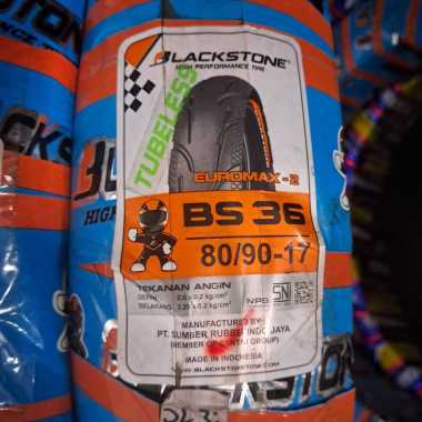 Ban Tubeless Blackstone EuroMax 2 80/90-17 | Ban Motor Ring 17